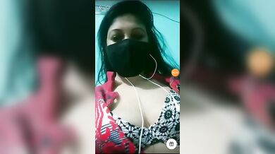 Mohona Khan Showing Boobs & Pussy On Tango Live