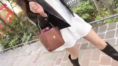 Japanese Chick Gets Fucked By Big Black Dick