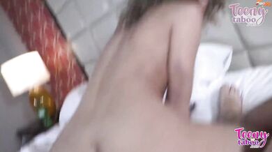 Allie Allison & Pervy Stepdad Shooting Pervy Pussy Pounding Clip