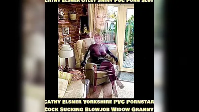 Shiny PVC Skirt High Heels Slut