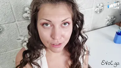 Stunning teacher makes nymph student cum in panties, leaving them both moist and