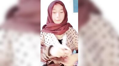 Viral Abg Hijab Pramuka 18yo Putih Mulus Colmek Pink