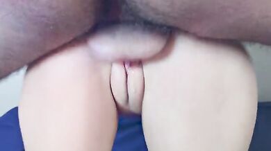 Big ass brunette enjoys a good anal pounding