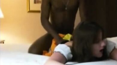 Amateur interracial hardcore sex