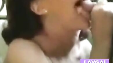Mature Girl Facial 2
