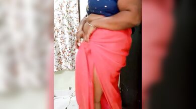 Indian Aunty Navel Show Telugu Nayana