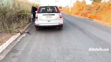 Cuckold Shares Wife In Car Pt1