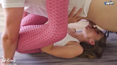Caught cheating with my fitness trainer Kate Kravets in the hottest XXX porn!