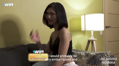 Sexy female with jizz-shotgun in her cheek seduced honor student classmate - top