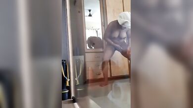 Indian son spy record his mom nude clothes changing video