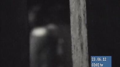 Hardcore voyeur bang at public place