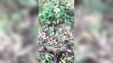 Morena Tomando Porra No Mato