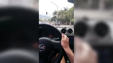 Follando En El Auto