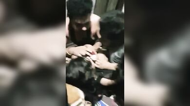 gf had group boobs sucked
