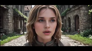 Busty Blonde AI Adventurer Gangbanged In An Abandoned Castle