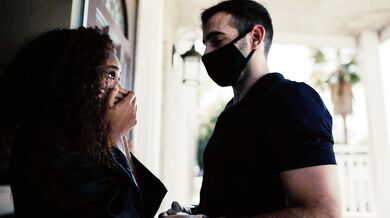 Ebony keeps quiet about her ill husband during the pandemic