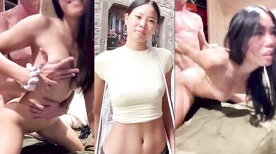Old Sex Addict Buys Sexy Asian Girl To Film Porn