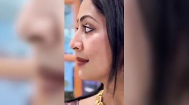 Mallu cum on face