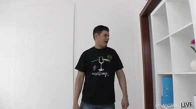 Horny Secretary Nesty Seduces Her Boss