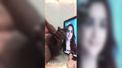 Actress alia bhatt cock tribute