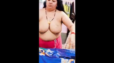 big tits milf changing Her Dress Captured By husband