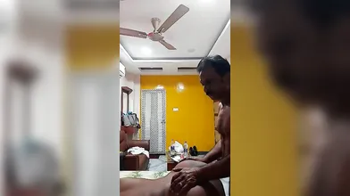 chubby milf and filthy boss fucks her pussy raw