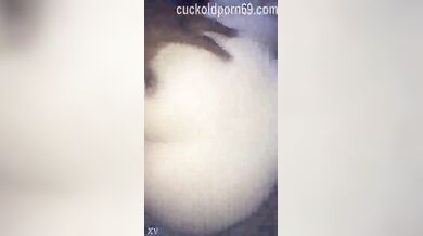 Sexy wife gets creampie from large BBC dick pp