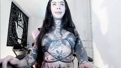 Busty teen Tegan shows off her natural big boobs