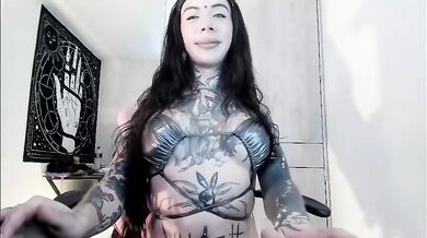Busty teen Tegan shows off her natural big boobs