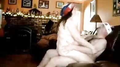 Holiday Webcam Fuck with a Mature Amateur