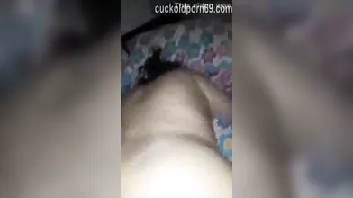 Husband friend bangs hot blonde wife from behind bb