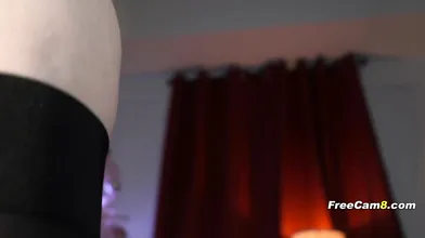 Horny Cutie with Perfect Tits Fingering Her Wet Pussy