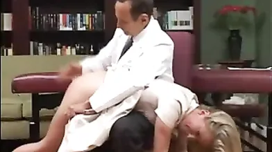 Femdom spanking action
