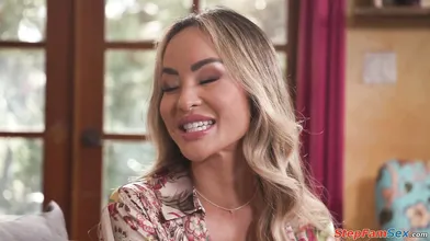 Asian stepmom bets stepson is just as hung as her husband is