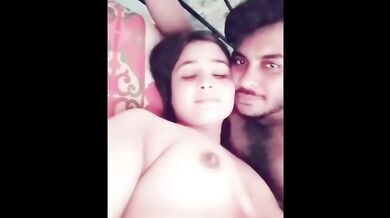 Kanpur Ladki Nangi Selfie Record Ki Lover Sath Bistar Par