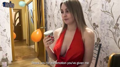 Oh, cutie! It's so thoughtful of you to visit your compeer's mom and have tea wi