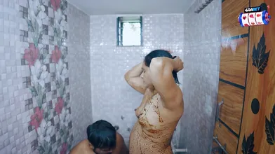 Desi Maid Fucked Hard By Her Owner In The Bathroom For Whole Night