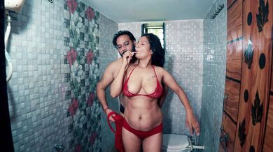 Desi Stepmom Fucked Hard In The Bathroom By Her Stepson