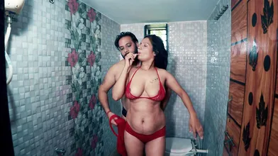 Desi Stepmom Fucked Hard In The Bathroom By Her Stepson