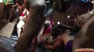 Big assed pussy clamped booty fetish babe butt toyed