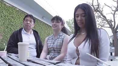 Asian blowjob with cumshot