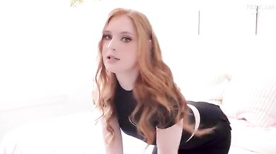 Fetish babe sucks cock in lingerie