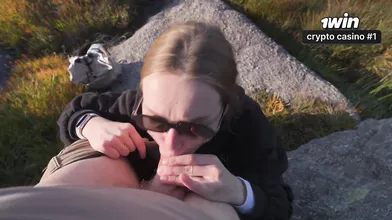 Random blond nurse gave oral pleasure after snake bite, now she's gargling man-m