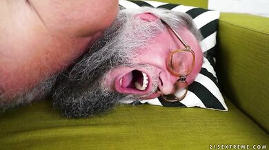 Kiki's Fun With A Horny Old Man