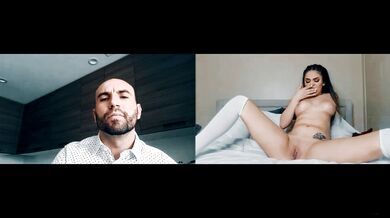 You really want me to get naked and touch my pussy stepdad?