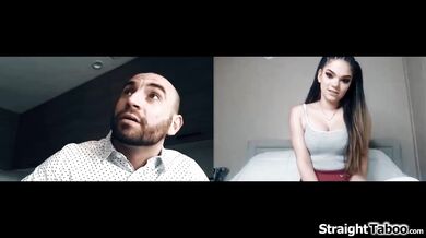 You really want me to get naked and touch my pussy stepdad?