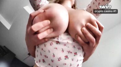 StepBro pounds his homemade perfect body mega-bitch step sis in the kitchen - st