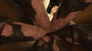6 Cocks In Her Ass