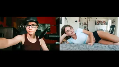 Dont you get hard watching your stepsis masturbate for you?