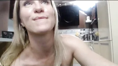 Hot Babe fucks her ass with dildo